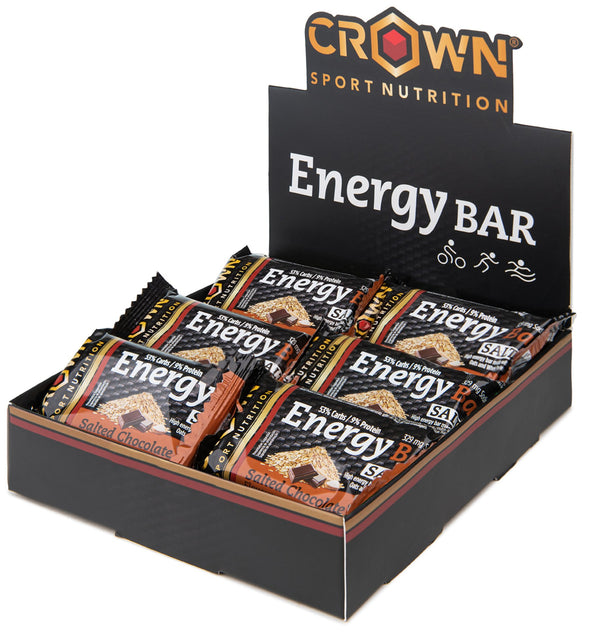 High Energy Bar Ideal for Cycling, Running & Endurance Sports - Salty Chocolate Flavour 60g
