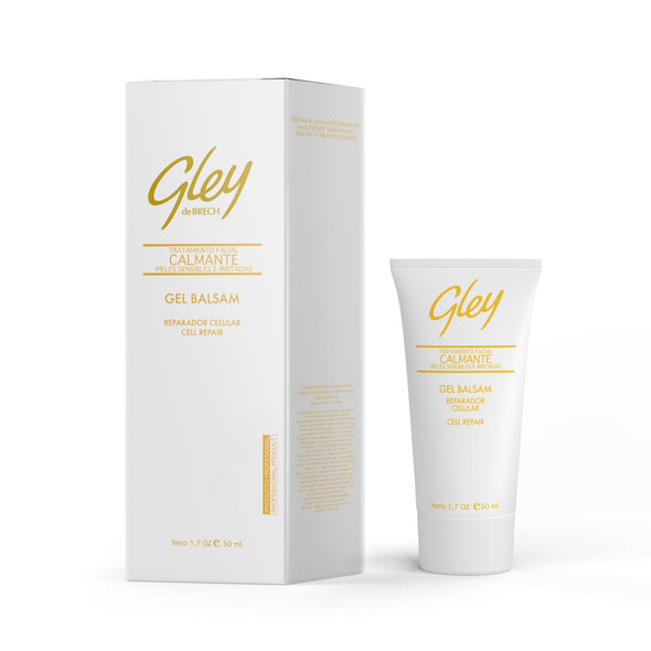 Gley De Brech - Calmante Night Cream for Sensitive or Irritated skin with Musk rose oil and Aloe vera 50ml white