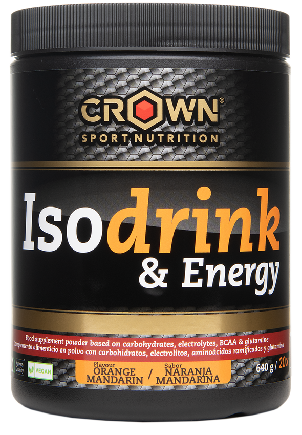 Isodrink & Energy PRO - Maximise Endurance Hydration & Performance - Carbohydrates, Electrolytes, BCAAs and Glutamine 640g