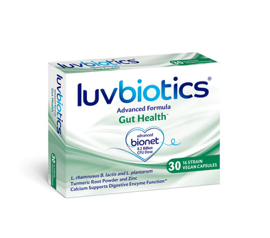 LUVBIOTICS Gut Health- 30 Vegan Capsules