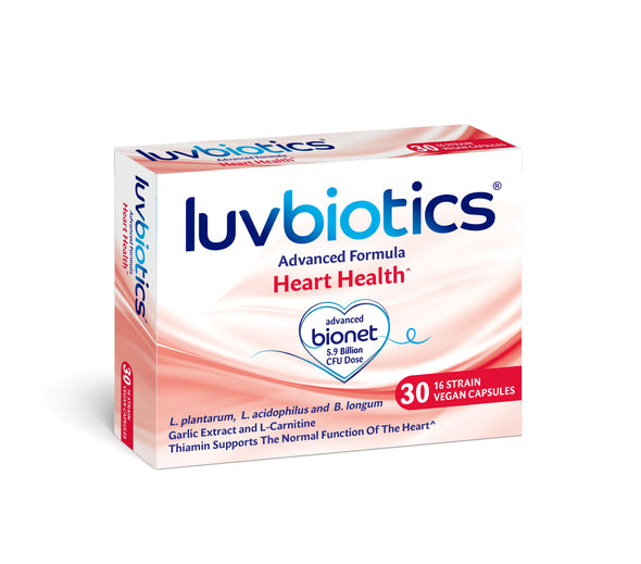 LUVBIOTICS Heart Health-30 Vegan Capsules