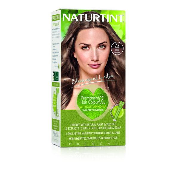 Naturtint Permanent Hair Colour Gel 7.7 Teide Brown