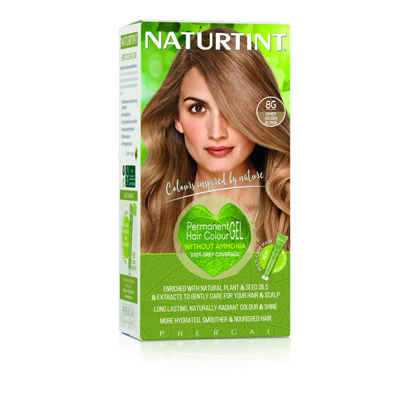 Naturtint Permanent Hair Colour Gel 8G Sandy Golden Blonde