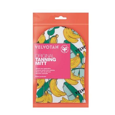 VELVOTAN Top Banana - The Original Tanning Mitt - Self Tanning Applicator - Clever Lotion Resistant - Reusable - Sleek Application