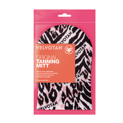 VELVOTAN Party Animals - The Original Tanning Mitt - Self Tanning Applicator - Clever Lotion Resistant - Reusable - Sleek Application