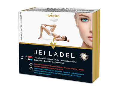 Belladel - Adjunct In The Treatment Of Overweight, 60 Vegetable Capsules