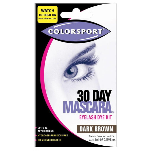 Colorsport  - 30 Day Mascara Dark Brown - Free Shipping