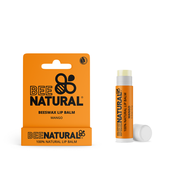 100% Natural Eco-Friendly Moisturising Lip Balm - Mango Flavour