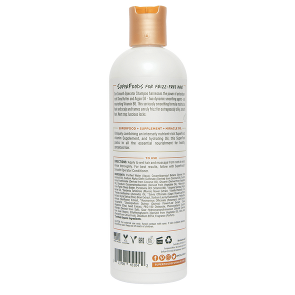 Petal Fresh - Pure, SuperFoods For Hair, Smooth Operator Conditioner, Shea Butter, Vitamin B6 & Argan Oil, 12 fl oz (355 ml)