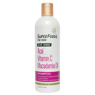 Petal Fresh - Pure, SuperFoods For Hair, Color Shield Shampoo, Acai, Vitamin C & Macadamia Oil, 12 fl oz (355 ml)