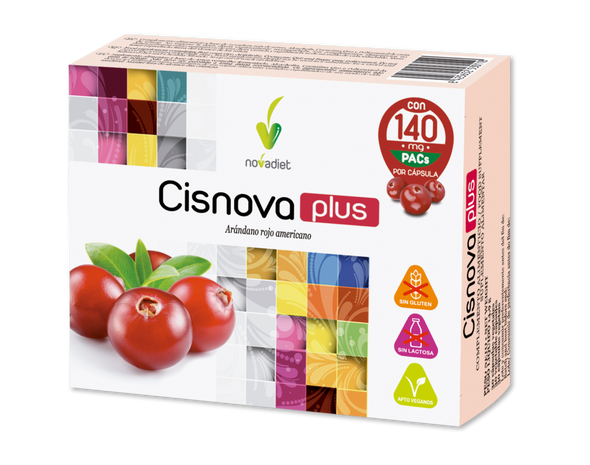 Cisnova Plus - Made From 100% Natural Extracts Of American Cranberries, 60 Capsules